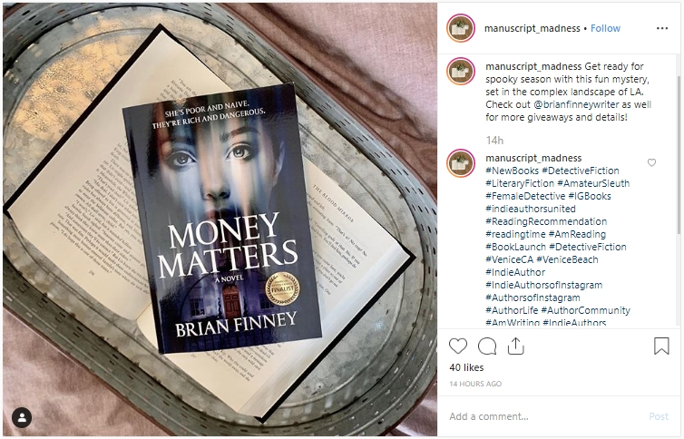 Bethany's Instagram post on September 26